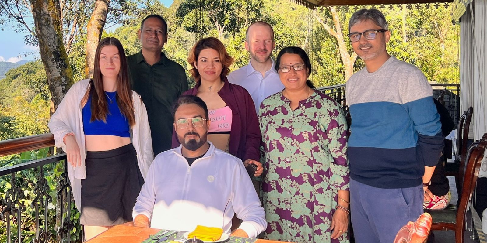 Energetic founders and managers in a dynamic brainstorming session